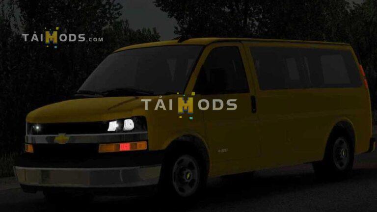 MOD ETS2 – Xe Hơi Chevrolet Express 3500 V8 (1.49) MOD ETS2 – Xe Hơi Chevrolet Express 3500 V8 (1.49)