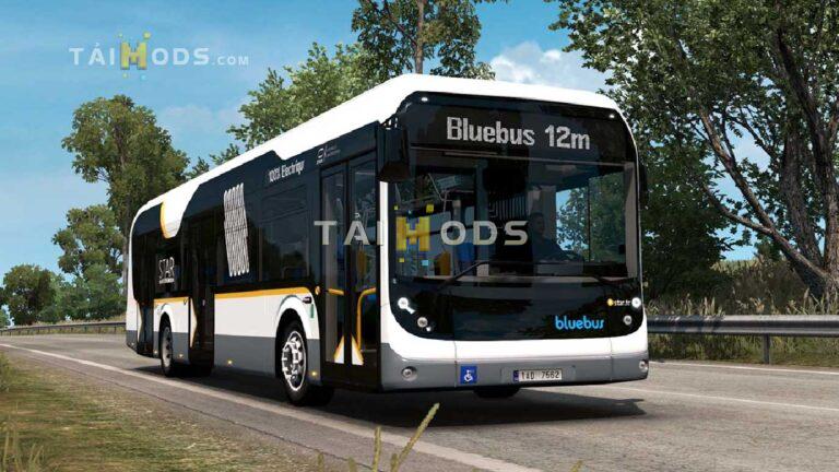 MOD ETS2 – Xe Khách Bolloré Bluebus SE (1.49) MOD ETS2 – Xe Khách Bolloré Bluebus SE (1.49)