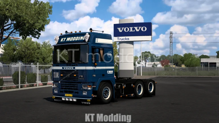 MOD ETS2 – Xe Tải Volvo F16 by KT Modding v1.0 (1.56)